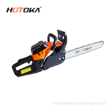 handheld gasoline 62cc chainsaw